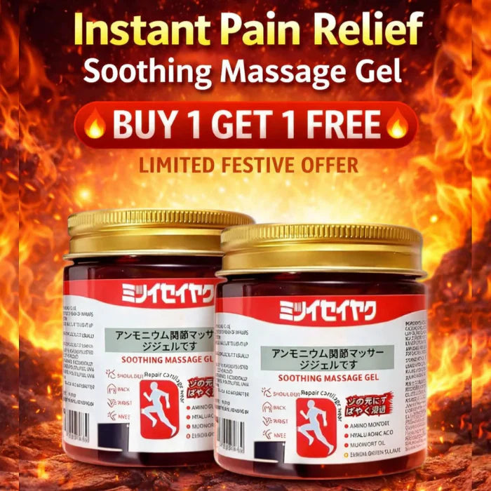 AngelRelief™ - Japanese Instant Pain Relief Massage Gel (Buy 1 Get 1 FREE + Free Shipping) 🌟