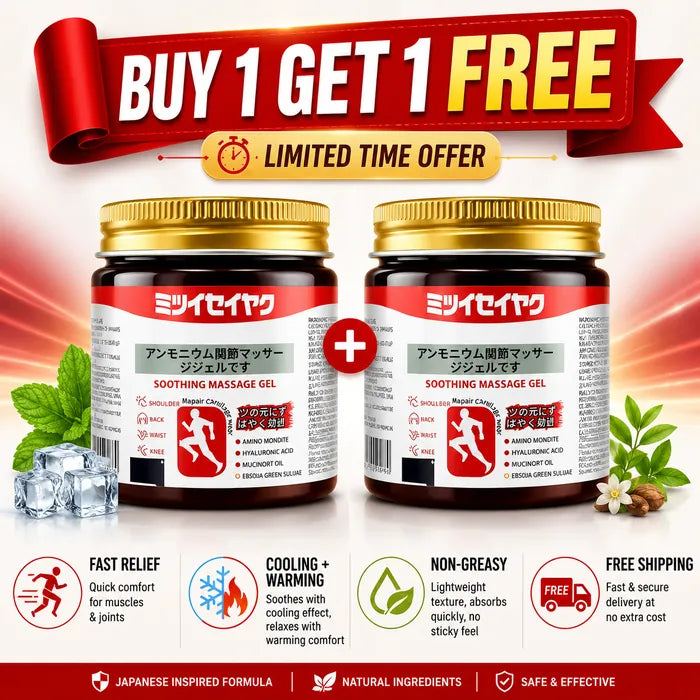 AngelRelief™ Japanese Instant Pain Relief Massage Gel (Buy 1 Get 1 FREE) | Free Shipping | Cash on Delivery
